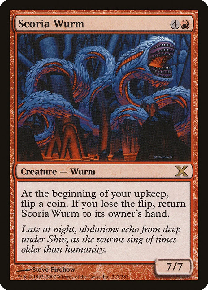 Scoria Wurm 「10E/227」「EN」