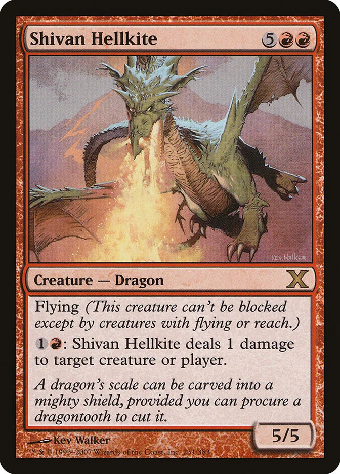 Shivan Hellkite 「10E/231」「EN」