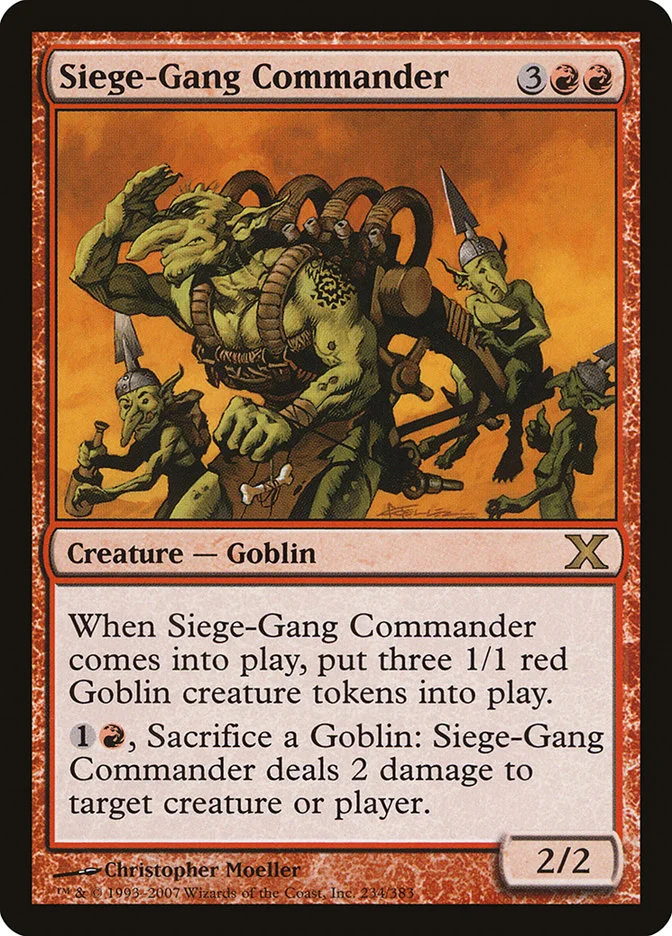 Siege-Gang Commander 「10E/234」「EN」