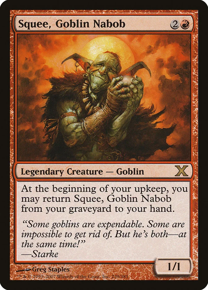 Squee, Goblin Nabob 「10E/239」「EN」