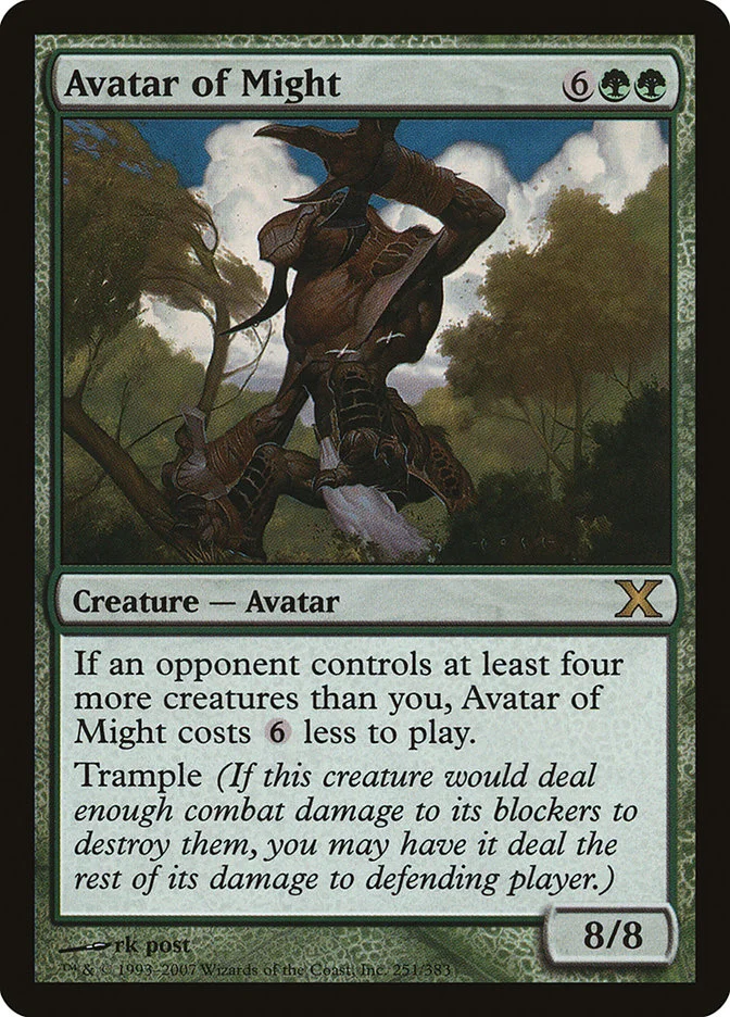 Avatar of Might 「10E/251」「EN」