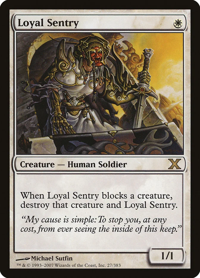 Loyal Sentry 「10E/27」「EN」