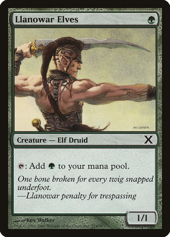 Llanowar Elves 「10E/274」「EN」