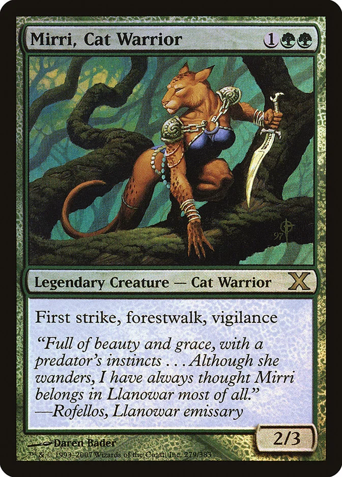 Mirri, Cat Warrior 「10E/279★」「EN」