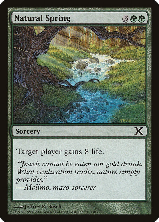 Natural Spring 「10E/281」「EN」