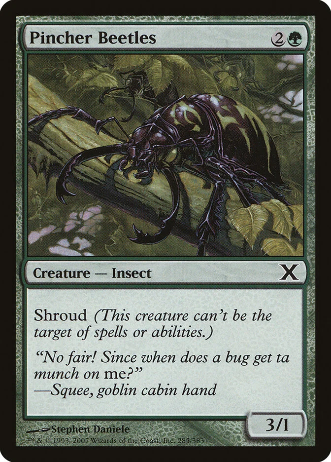 Pincher Beetles 「10E/285」「EN」