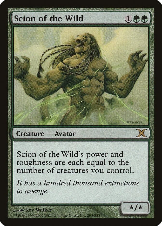 Scion of the Wild 「10E/295」「EN」