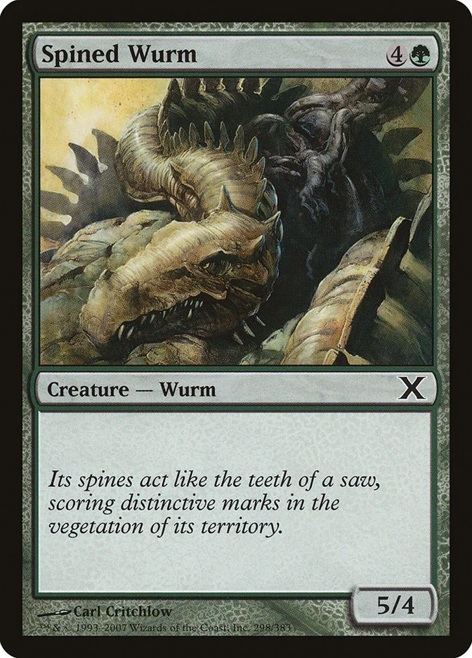 Spined Wurm 「10E/298」「EN」