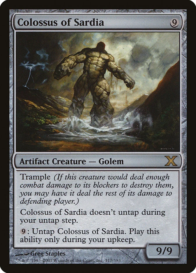 Colossus of Sardia 「10E/317」「EN」