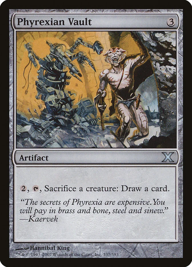 Phyrexian Vault 「10E/337」「EN」