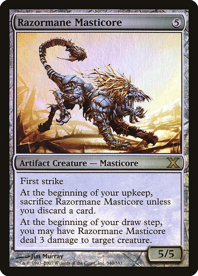 Razormane Masticore 「10E/340★」「EN」