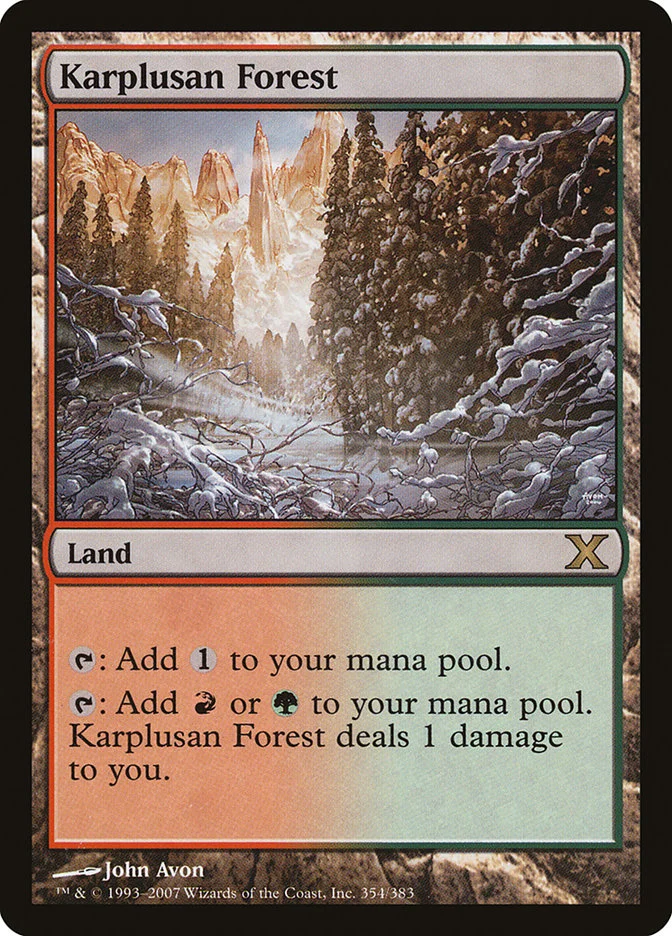 Karplusan Forest 「10E/354」「EN」
