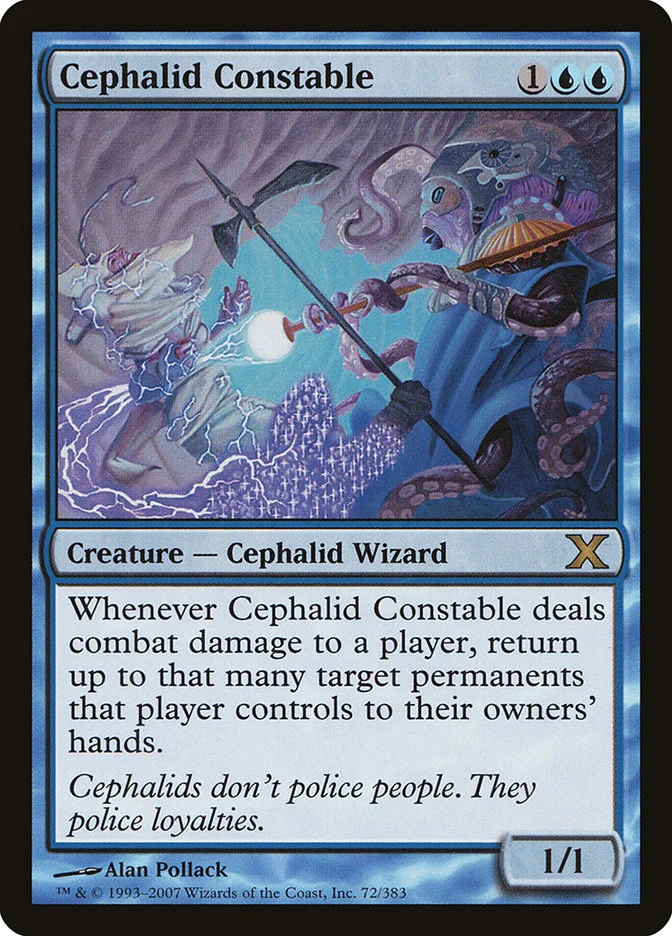 Cephalid Constable 「10E/72」「EN」