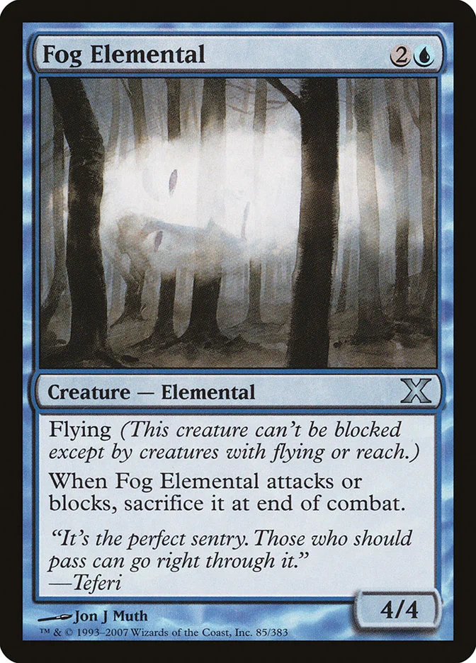 Fog Elemental 「10E/85」「EN」