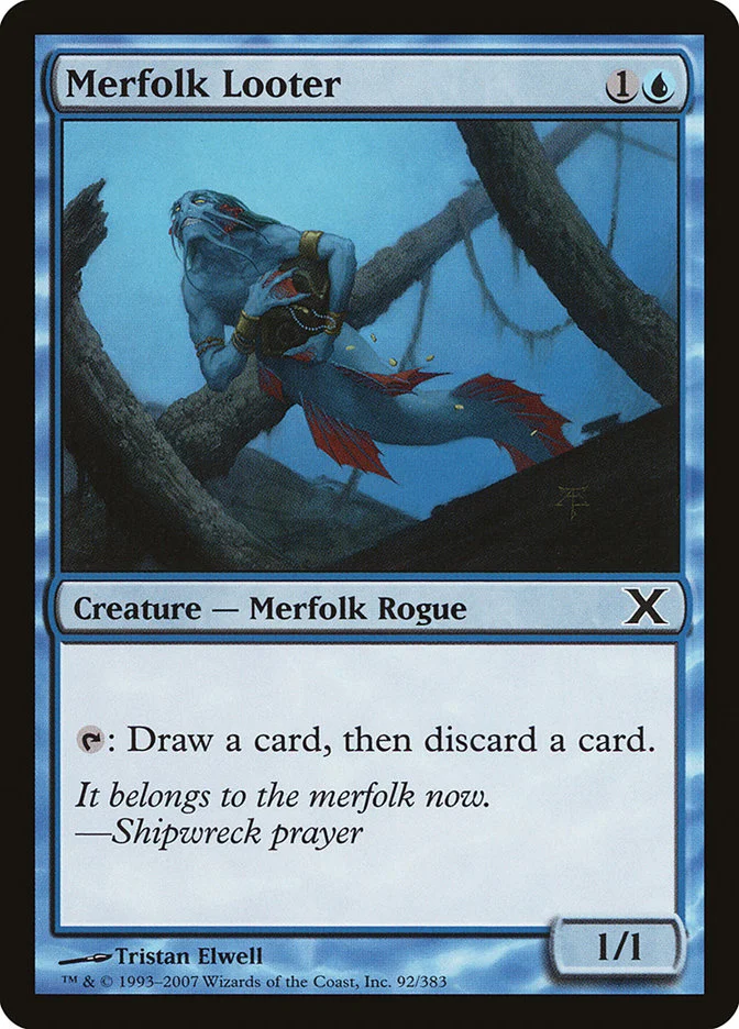 Merfolk Looter 「10E/92」「EN」