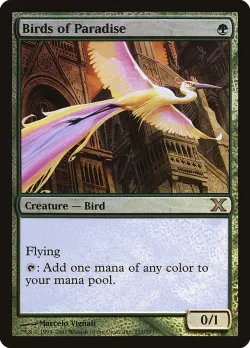 Birds of Paradise #252★ · Magic: The Gathering