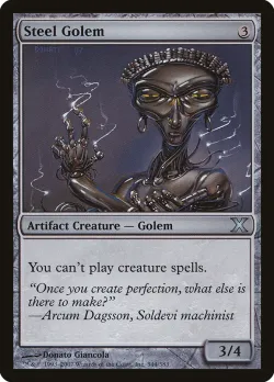 Steel Golem 「10E/344」「EN」