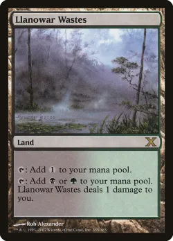 Llanowar Wastes 「10E/355」「EN」