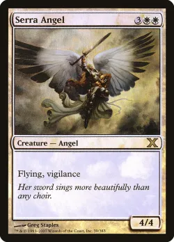 Serra Angel #39★ · Magic: The Gathering