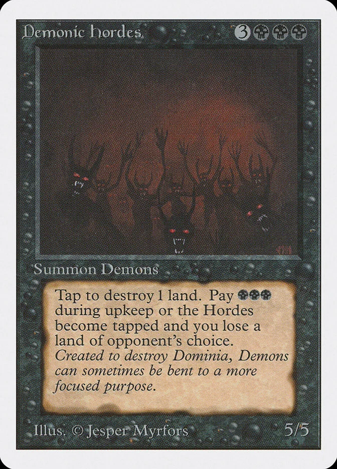Demonic Hordes 「2ED/104」「EN」