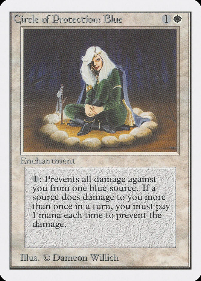 Circle of Protection: Blue 「2ED/11」「EN」
