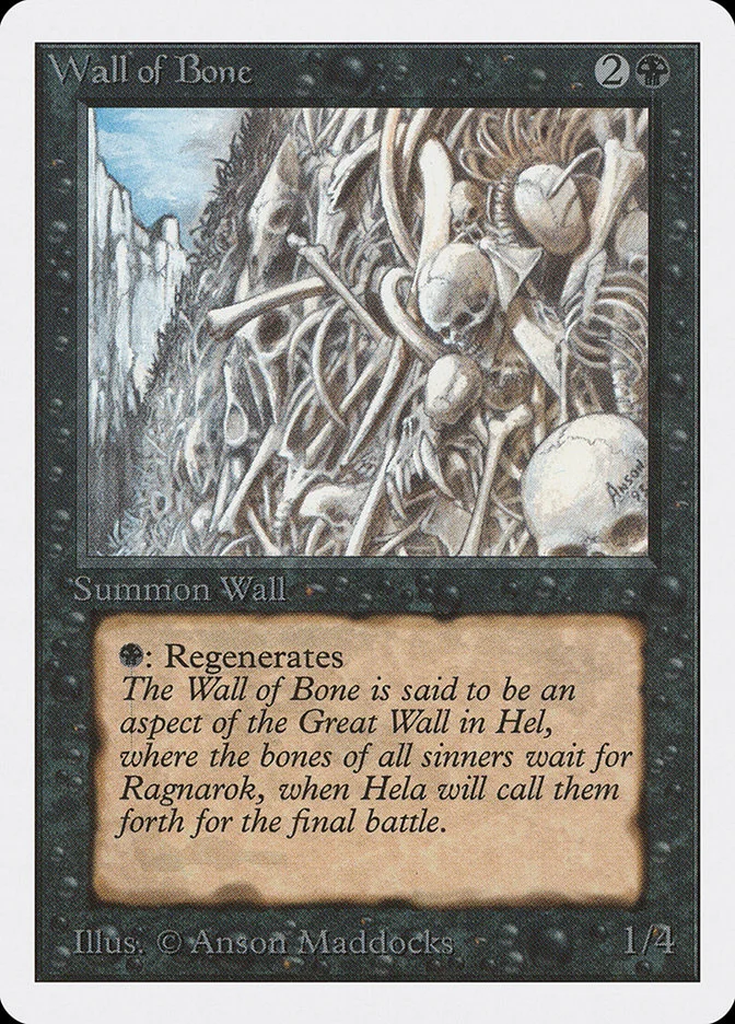 Wall of Bone 「2ED/133」「EN」