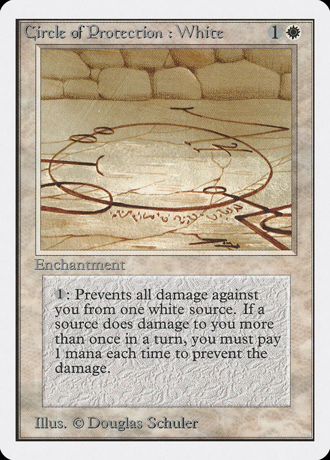 Circle of Protection: White 「2ED/14」「EN」