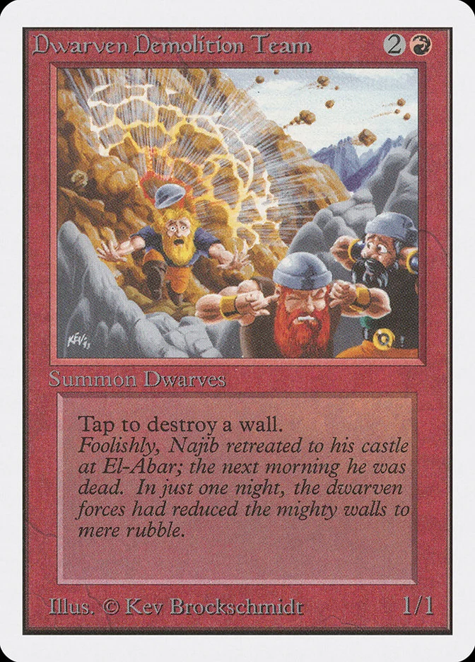 Dwarven Demolition Team 「2ED/143」「EN」