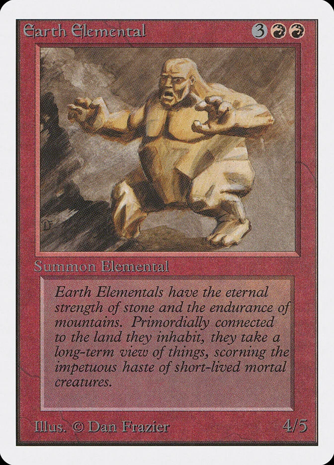 Earth Elemental 「2ED/145」「EN」