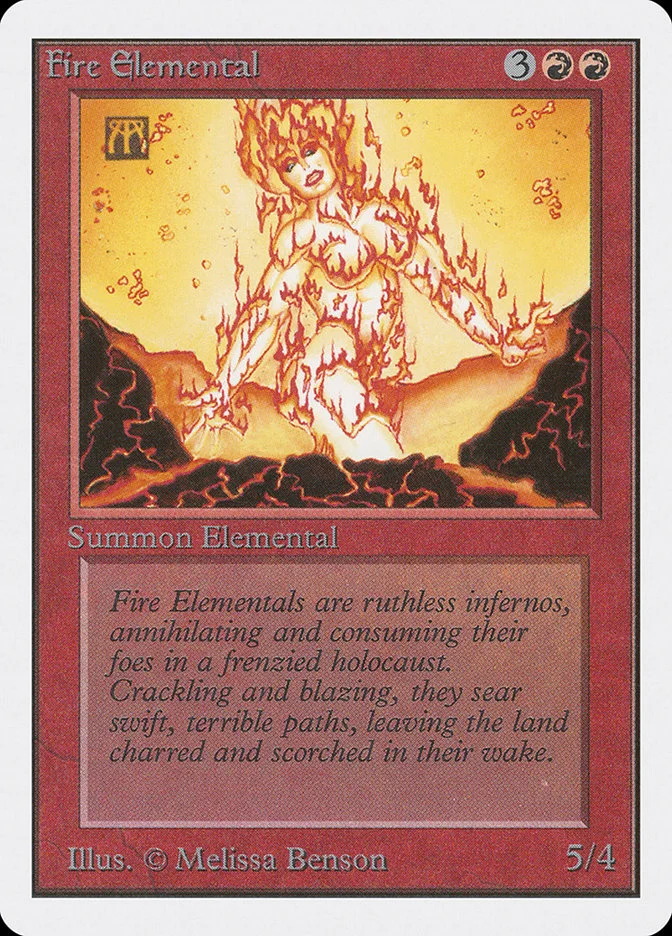 Fire Elemental 「2ED/149」「EN」