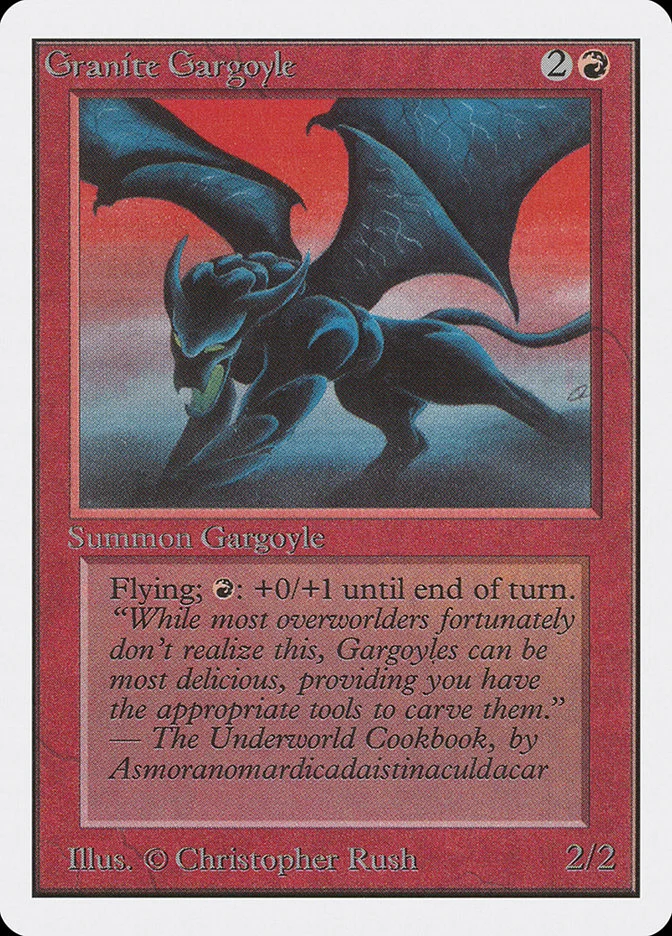 Granite Gargoyle 「2ED/156」「EN」