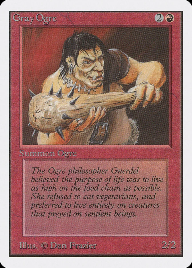 Gray Ogre 「2ED/157」「EN」