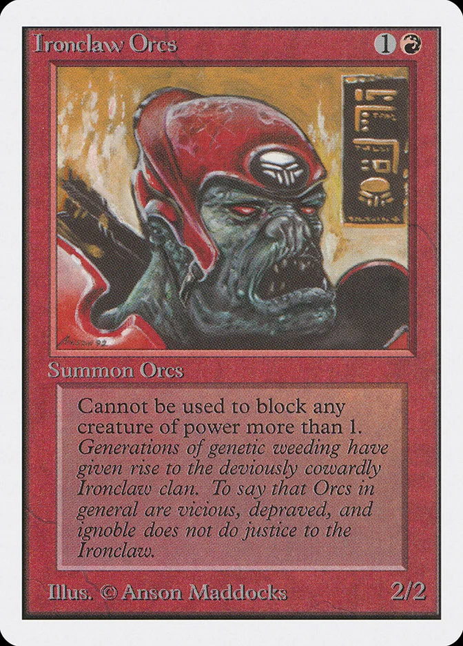 Ironclaw Orcs 「2ED/160」「EN」