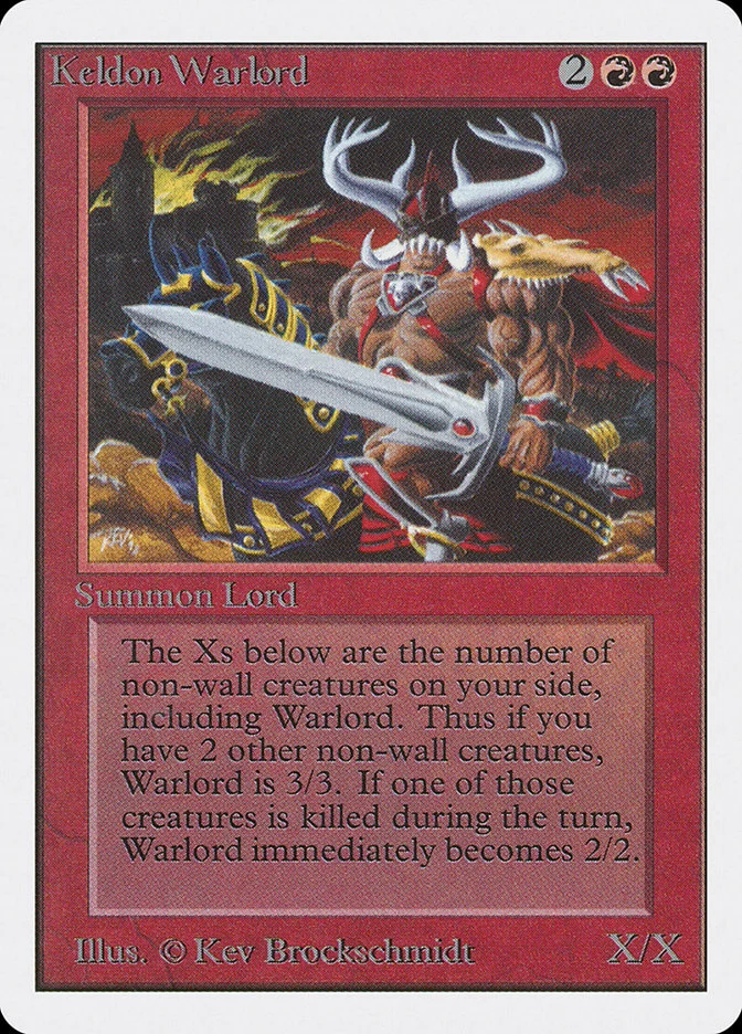 Keldon Warlord 「2ED/161」「EN」