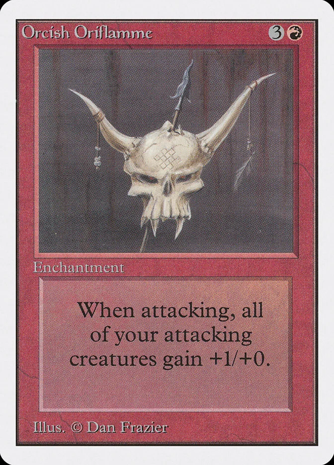 Orcish Oriflamme 「2ED/167」「EN」