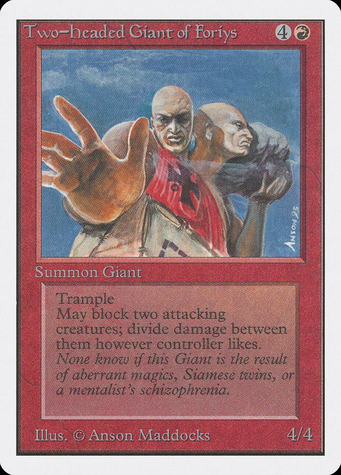 Two-Headed Giant of Foriys 「2ED/180」「EN」