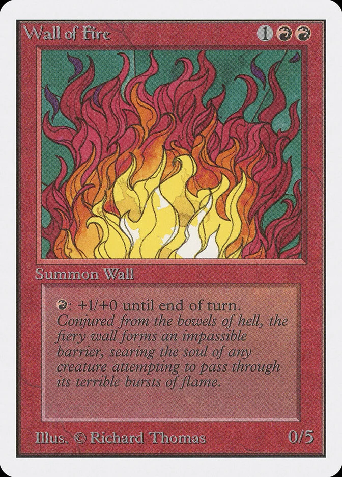 Wall of Fire 「2ED/182」「EN」