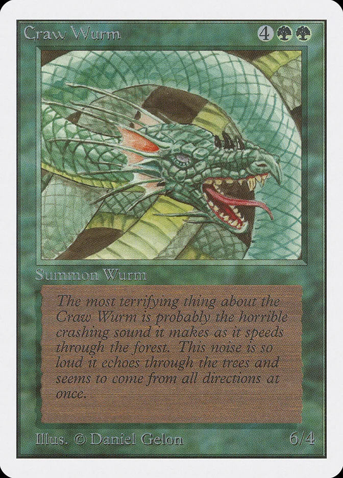 Craw Wurm 「2ED/191」「EN」