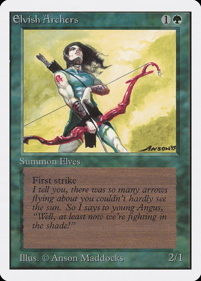 Elvish Archers 「2ED/192」「EN」