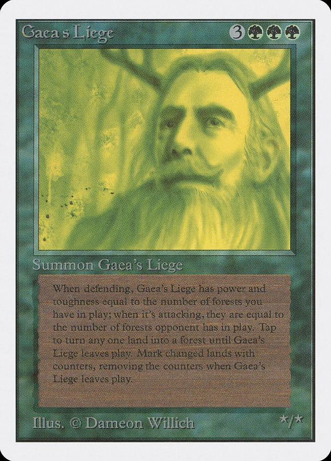 Gaea's Liege 「2ED/197」「EN」