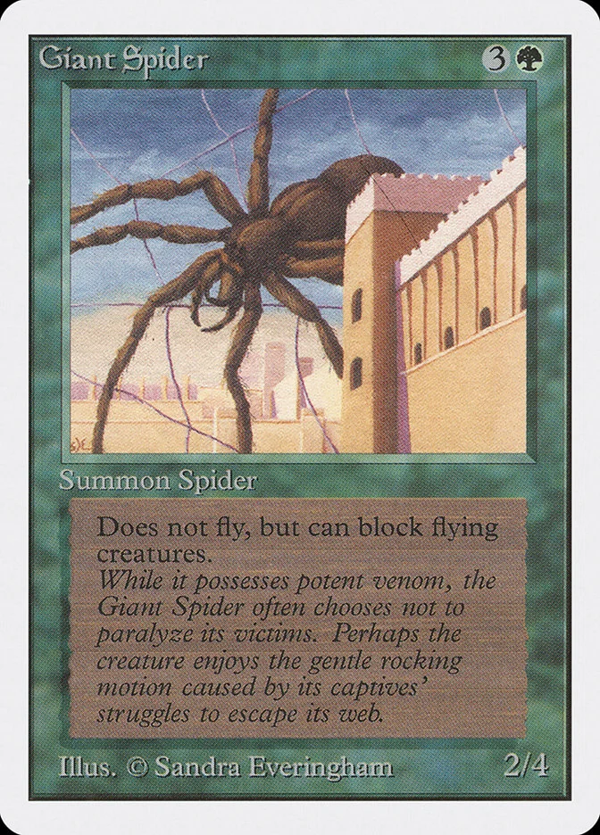 Giant Spider 「2ED/199」「EN」
