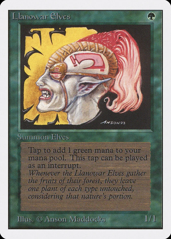 Llanowar Elves 「2ED/211」「EN」