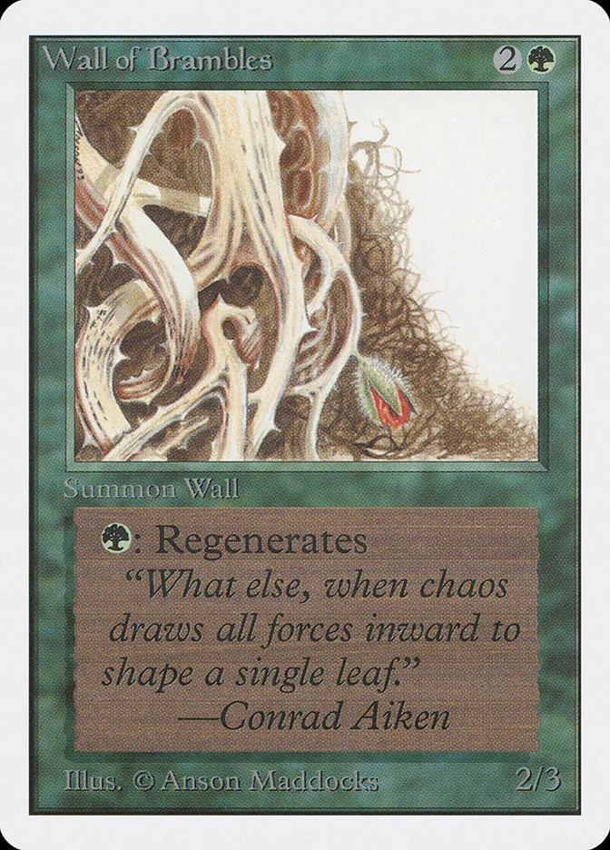 Wall of Brambles 「2ED/224」「EN」