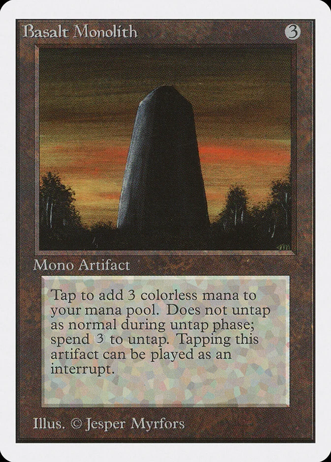 Basalt Monolith 「2ED/232」「EN」