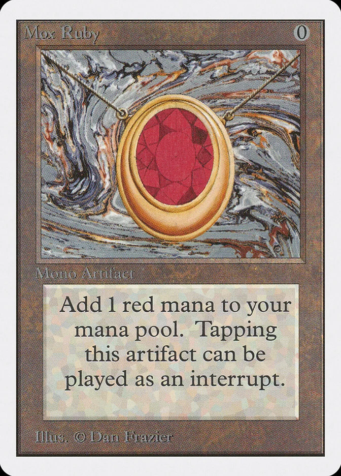 Mox Ruby 「2ED/265」「EN」