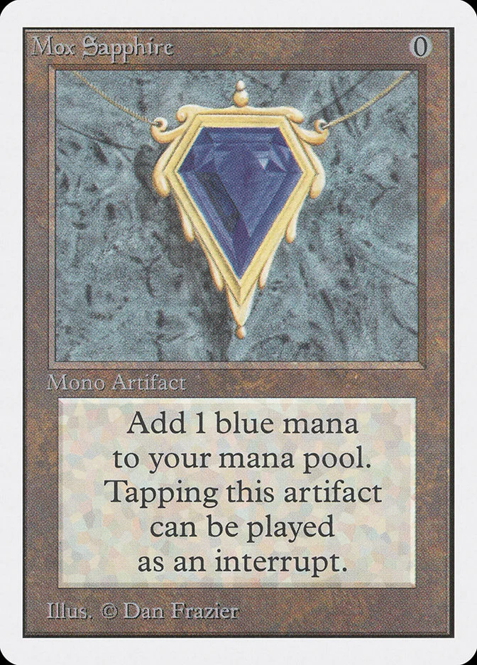 Mox Sapphire 「2ED/266」「EN」