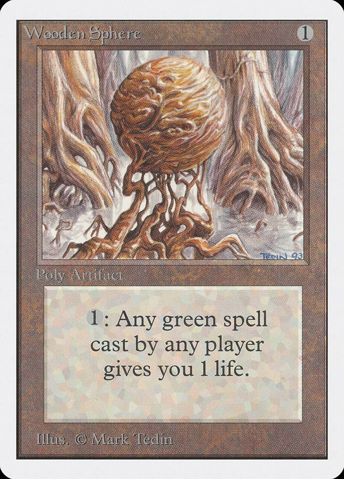 Wooden Sphere 「2ED/277」「EN」
