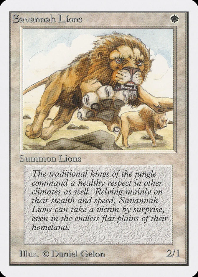 Savannah Lions 「2ED/39」「EN」
