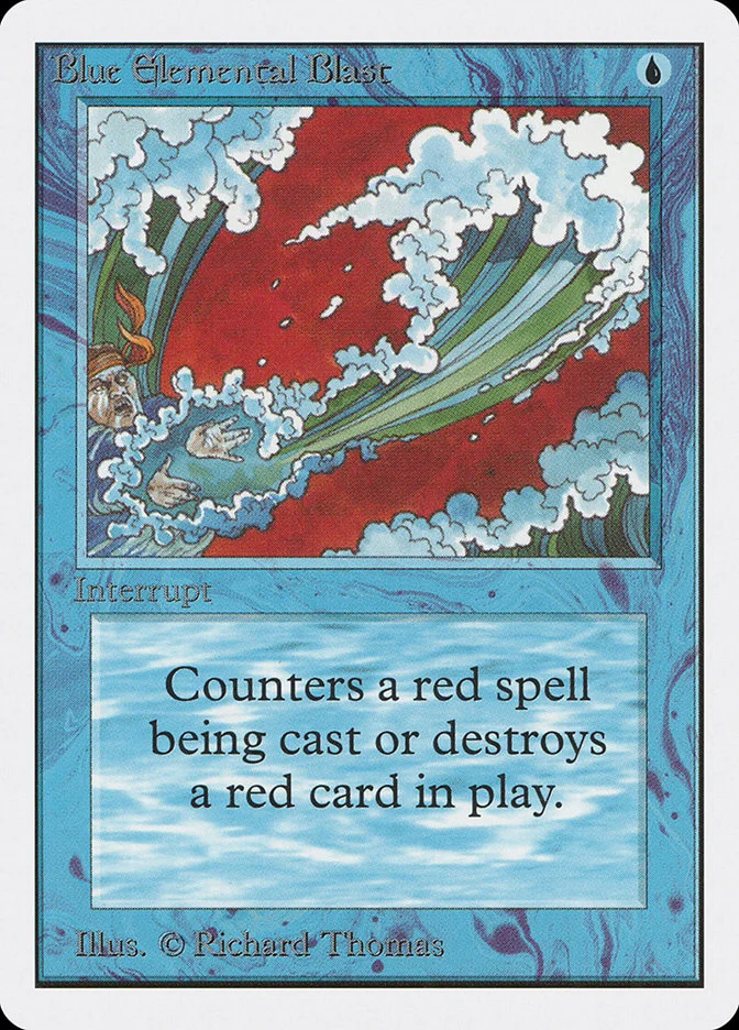 Blue Elemental Blast 「2ED/50」「EN」