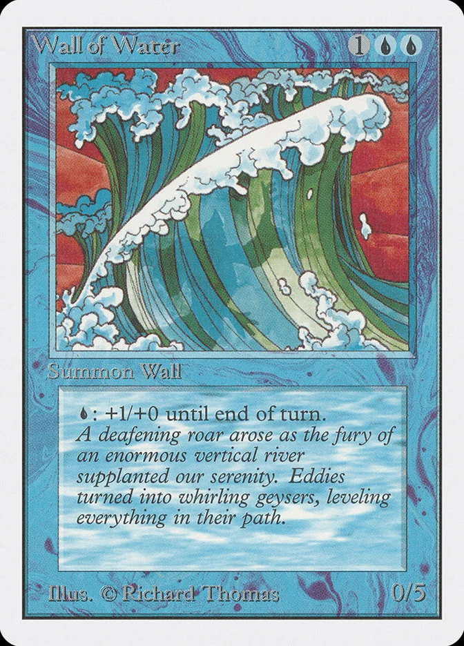 Wall of Water 「2ED/91」「EN」